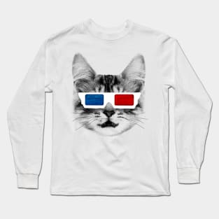 House cat 3d Long Sleeve T-Shirt